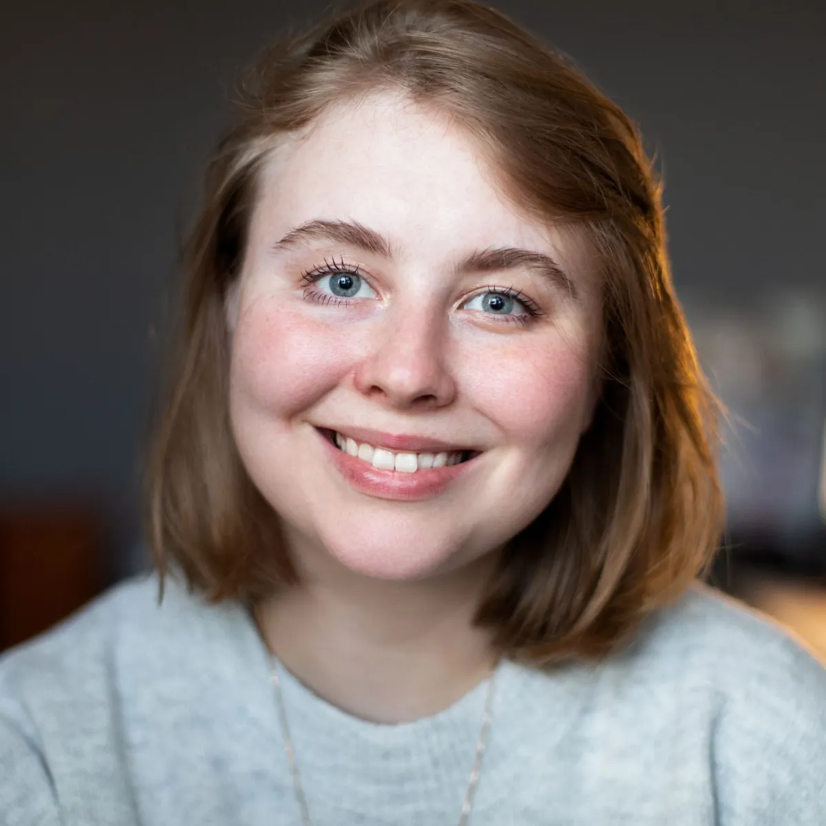 portrait of HR director smiling woman